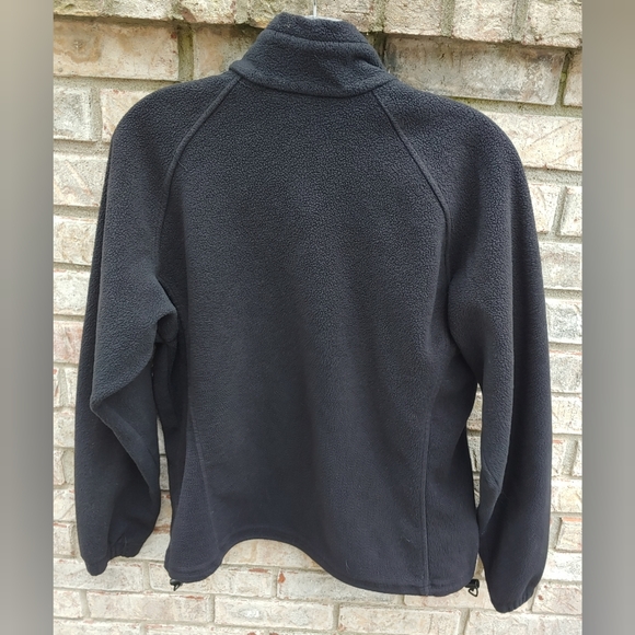 ✨Versatile Layer✨Columbia Black Fleece Zip Jacket M - Picture 6 of 9